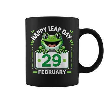February 29Th Leap Day Frog Matching Leap Year 2024 Coffee Mug - Seseable