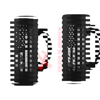 In February We Wear Red Heart Health Awareness Coffee Mug - Monsterry