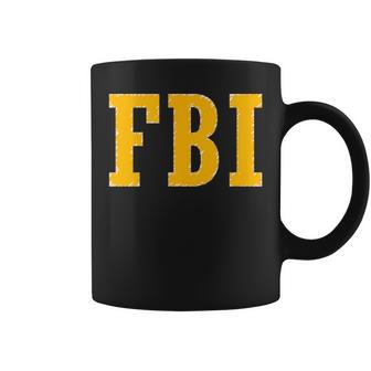 Federal Bureau Of Investigation Fbi Costume Logo Coffee Mug - Thegiftio UK