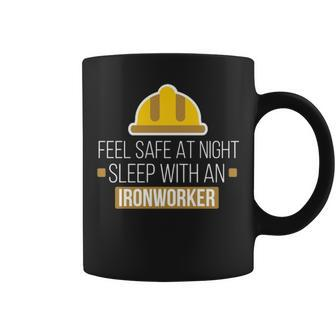 Feel Safe At Night Sleep With An Ironworker Coffee Mug | Mazezy