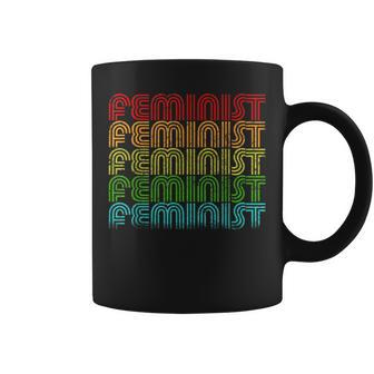 Feminist Equality Retro Vintage Feminism Coffee Mug - Thegiftio UK