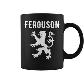 Ferguson Clan Scottish Family Name Scotland Heraldry Coffee Mug - Seseable