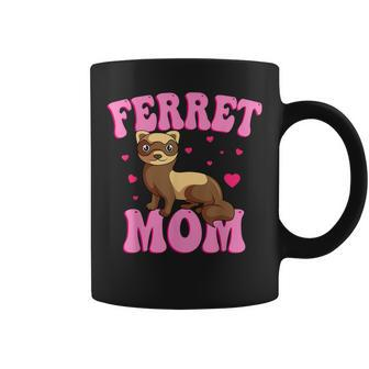 Ferret Mom Animal Lover Mother's Day Coffee Mug - Monsterry CA