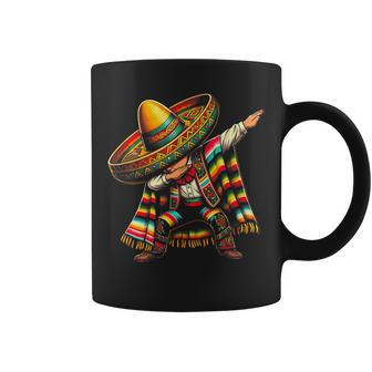 Festive Cinco De Mayo Dabbing Mexican Boy Dance Coffee Mug - Monsterry UK