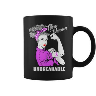 Fibro Warior Unbreakable Fibromyalgia Awareness Coffee Mug - Thegiftio UK
