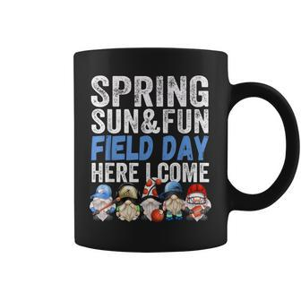 Field Day Quote For Kindergarten Teachers Sport Gnomes Coffee Mug - Monsterry AU