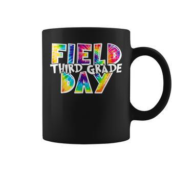 Field Day Third Grade Fun Day Last Day Of School Tie Dye Coffee Mug - Monsterry DE