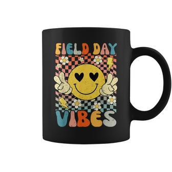 Field Day Vibes Fun Day Groovy Retro Field Trip Boys Girls Coffee Mug - Monsterry AU
