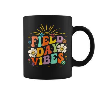 Field Day Vibes Groovy Teacher Field Day 2024 Coffee Mug | Mazezy DE