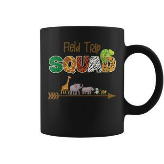 Field Trip Squad Jungle Safari Animal Matching Family Team Coffee Mug - Seseable