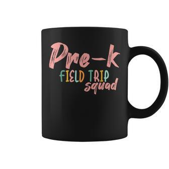 Field Trip Squad Pre-K School Teachers 2024 Coffee Mug - Monsterry CA