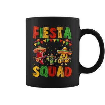 Fiesta Squad Cinco De Mayo 2024 Mexican Party Women Coffee Mug - Monsterry AU