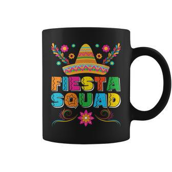 Fiesta Squad Cinco De Mayo Family Matching Mexican Sombrero Coffee Mug - Seseable