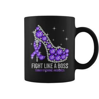 Fight Like A Boss Turner Syndrome Awareness Coffee Mug | Crazezy