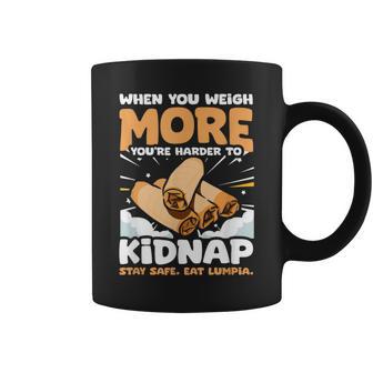 Filipino Food Pinoy Stay Safe Eat Lumpia Spring Rolls Lumpia Coffee Mug - Monsterry