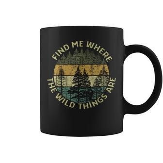 Find Me Where The Wild Things Are Outdoor Coffee Mug | Mazezy