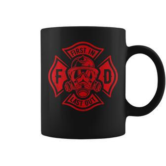 Fire Department Firefighter Fireman Fire Rescue Firefighting Coffee Mug | Mazezy