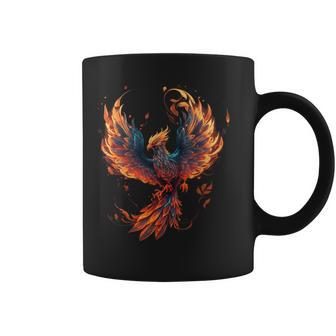 Fire Phoenix Bird Phoenix Reborn Firebird Phoenix Coffee Mug - Thegiftio UK