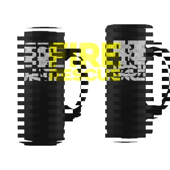 Fire Rescue Firefighter Fireman Fire-Rescue Department Coffee Mug - Thegiftio UK