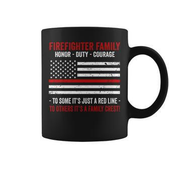 Firefighter Family Coffee Mug | Mazezy