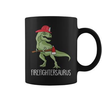 Firefighter Saurus Coffee Mug | Mazezy UK