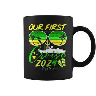 Our First Cruise 2024 Together Matching Couples Coffee Mug - Monsterry DE
