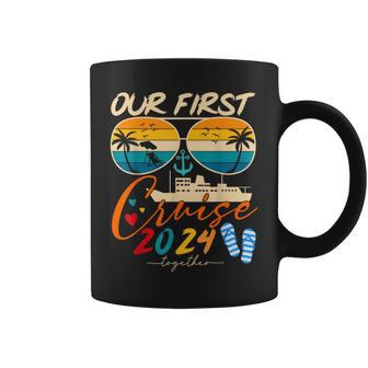 Our First Cruise 2024 Together Matching Couples Cruise Coffee Mug - Monsterry