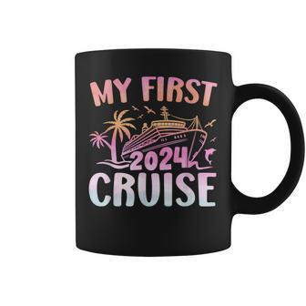 My First Cruise 2024 Vacation Matching Family Cruise Ship Coffee Mug - Seseable