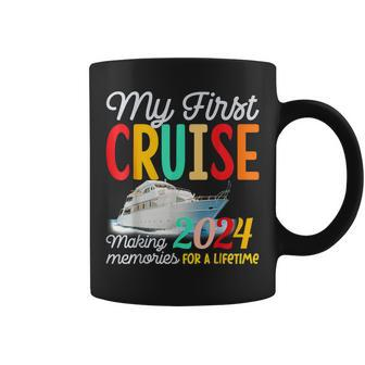 My First Cruise 2024 Vacation Ship Family Travel Squad Coffee Mug - Thegiftio UK