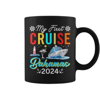 My First Cruise Bahamas 2024 Family Matching Vacation Group Coffee Mug - Monsterry