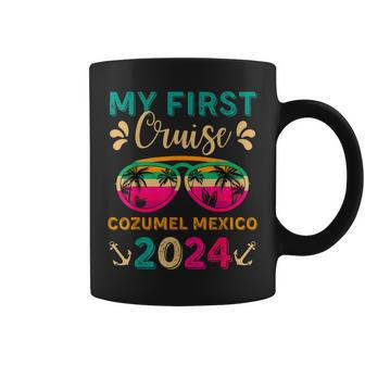 My First Cruise Cozumel Mexico 2024 Family Vacation Travel Coffee Mug - Seseable