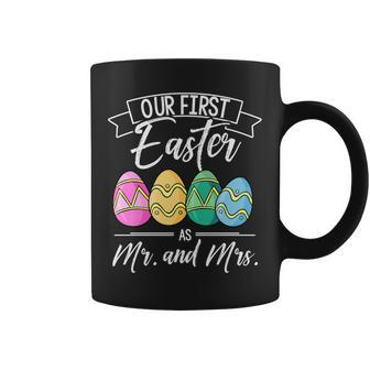 Our First Easter As Mr And Mrs Easter Couple Coffee Mug | Mazezy