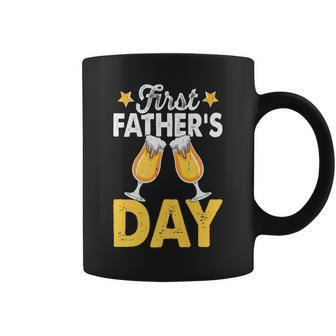 First Father's Day 2024 Fathers Day Women Coffee Mug - Seseable