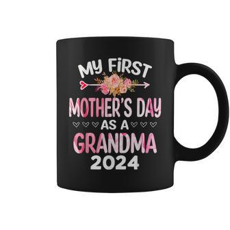 My First Mother's Day As A Grandma 2024 Mother's Day Coffee Mug - Thegiftio UK