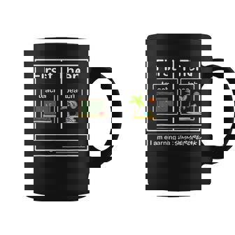First Teach Then Beach I'm Earning A Summerbreak Coffee Mug | Mazezy