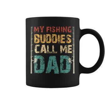 My Fishing Buddies Call Me Dad Father's Day Fisherman Daddy Coffee Mug - Thegiftio UK