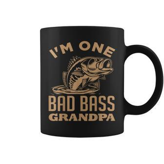 Fishing- Dont Be Dumb Bass Dad Coffee Mug - Monsterry