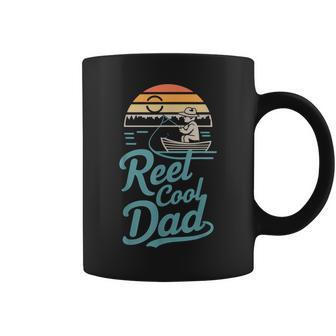 Fishing Lover Dad Fishing Reel Cool Fathers Day Coffee Mug - Thegiftio UK