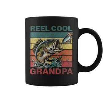 Fishing Reel Cool Grandpa Fathers Day Bass Dad Coffee Mug - Thegiftio UK