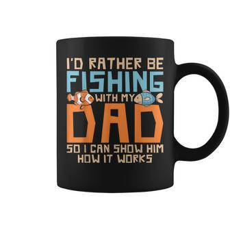 Fishing Toddler Boys Girls Fisherman Fishing Coffee Mug - Thegiftio UK