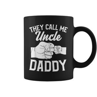 Fistbump They Call Me Uncle Daddy Coffee Mug - Monsterry