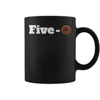 Five O Donut Cop Coffee Mug - Monsterry DE
