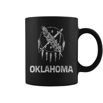 Flag Of Oklahoma -- The Sooner State Tulsa Norman Edmond Coffee Mug - Monsterry DE
