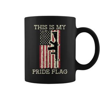 This Is My Flag Usa Anti Pride Non Gay Lgbt Women Coffee Mug - Monsterry AU