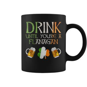 Flanagan Family Name For Proud Irish From Ireland Coffee Mug - Seseable