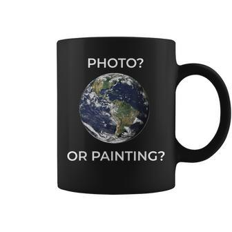 Flat Earth New Theory Or Relativity Photo Or Painting Coffee Mug - Monsterry DE