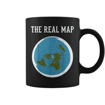 Flat Earther Flat Earth Map Coffee Mug - Seseable