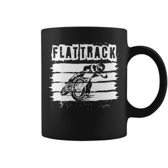 Flat Track Motorcycle Dirt Track Speedway Coffee Mug - Monsterry UK