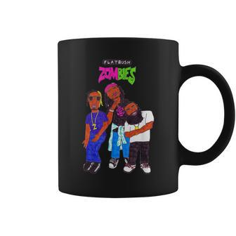 Flatbush Apparel Zombies Triangle Trio Quote Classical Coffee Mug | Crazezy AU