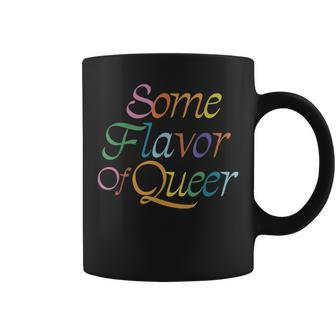 Some Flavor Of Queer Kiss More Girls Fruity Subtle Pride Coffee Mug - Monsterry
